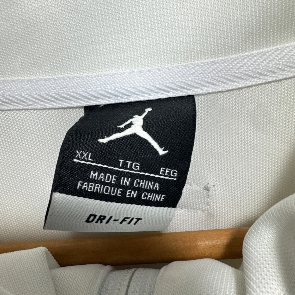 Nike Air Jordan XI Retro Knit Full Zip Jacket Cool Grey 11 Gray XXL Dri Fit - Picture 4 of 13